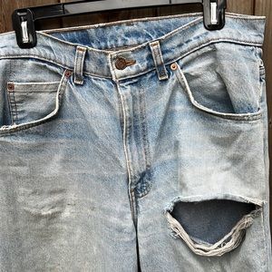 High Rise Wide Leg Levis